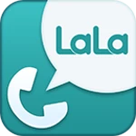 lala call android application logo